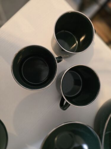 GSI Outdoors Pioneerware Tableware 11pc Camping Set Emerald Enamelware - A CUP - Picture 9 of 10