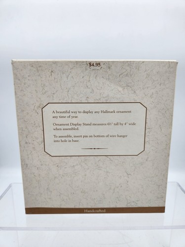 Hallmark Keepsake Ornament Display Stand Vintage 1997 New in Box NOS - Picture 4 of 6