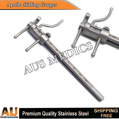 Prosthodontic Ruler VDO Venus Apollo Gauge Teeth Measuring Surgical Implant Tool