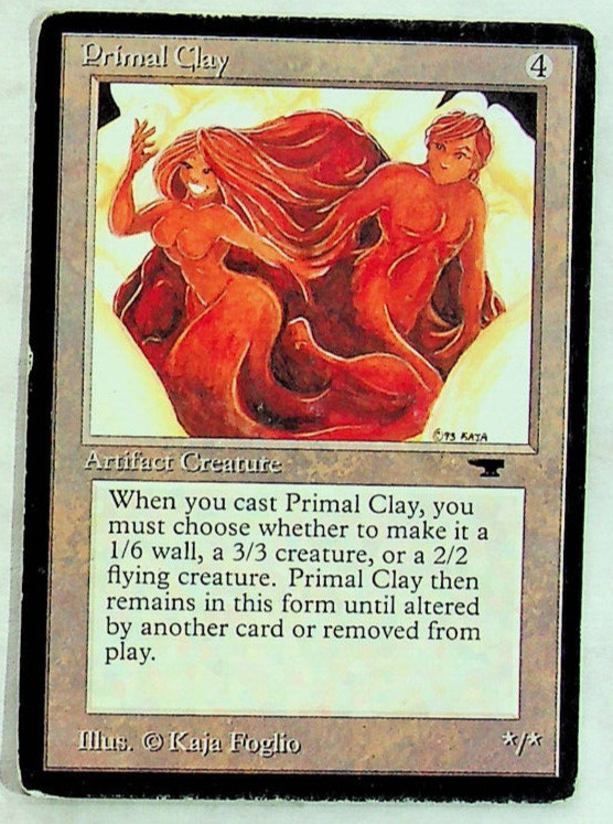 Primal Clay - Antiquities - 1994 - Magic the Gathering