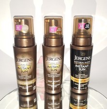 Jergens Natural Glow Instant Sun Sunless Tanning Mousse Self Tanner 6oz U CHOOSE