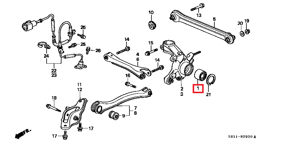Honda Beat Wheel Bearing (E-PP1) ENGINE E07A .***(Chassis Number