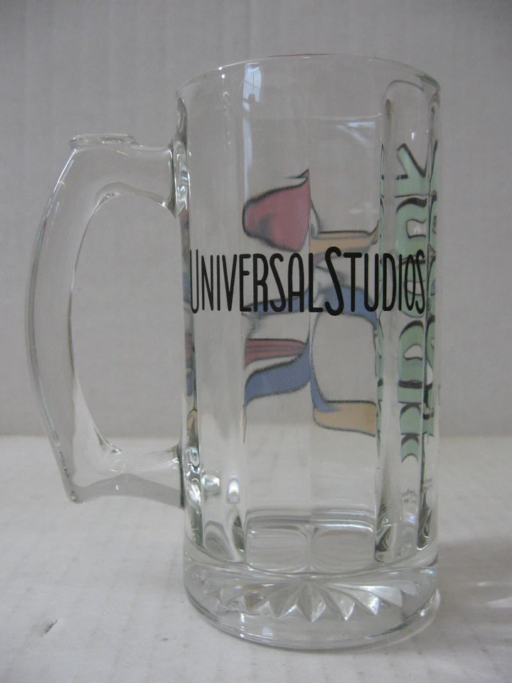 Tazas de vidrio Woody & Winnie Woodpecker Walter Lantz 1995 Universal Studios Foto 4 de 4