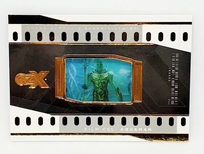 2019 Cryptozoic CZX Super Heroes & Villains Film Cel FC3 Aquaman