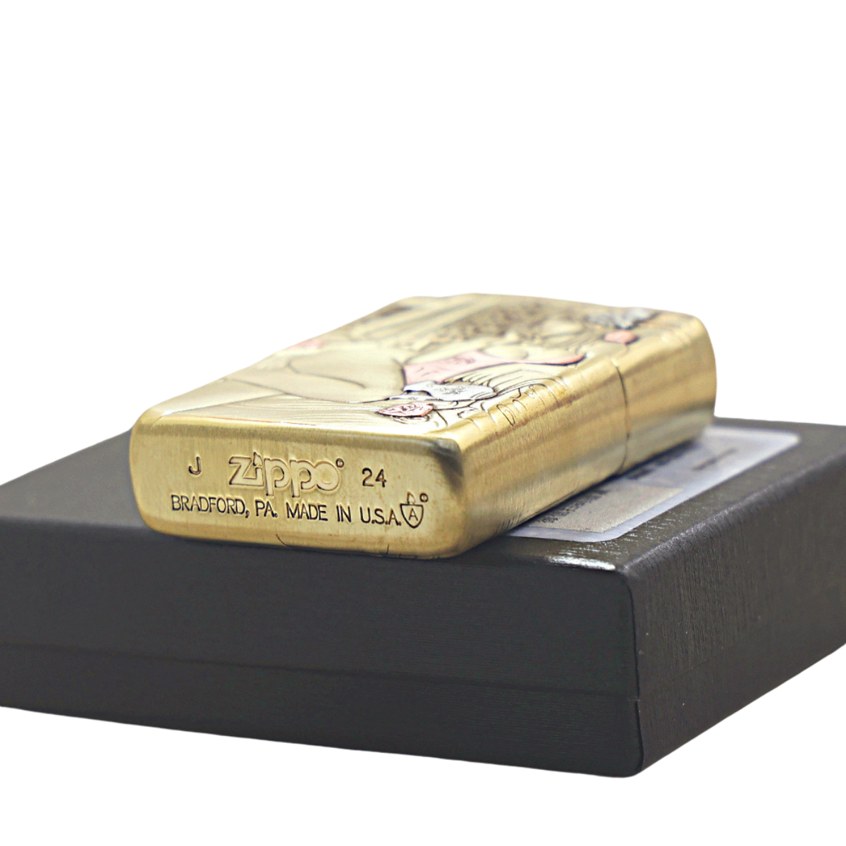 ICHIRO × ZIPPO Zippo Armor 168 Pan Jinlian Engraved Lighter – Beatiful