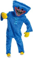 Huggy Wuggy Poppy Playtime Video Game Fancy Dress Up Halloween Adult Costume