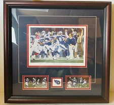 TENNESEE TITANS FRAMED PHOTO'S  biggest is 18X18" (framed size)  LOT of 3