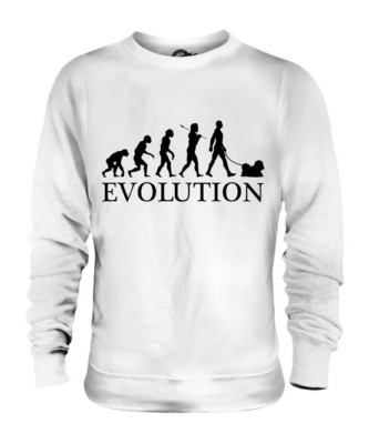 SHIH TZU EVOLUTION OF MAN UNISEX PULLOVER HERREN DAMEN DAMEN HUNDELIEBHABER GESCHENK