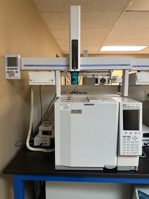 Shimadzu GC-2010 Plus with FID and AOC-5000 autosampler