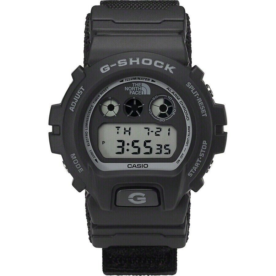 🔥 Supreme x The North Face G-Shock watch Black Brand New Ships