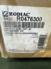 OEM Genuine ZODIAC Jandy AquaPure Replacement Salt Cell 25' Cord, Direct Current