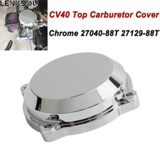 Cnc Chrome Cv 40 Carb Top Cover For Harley Touring Dyna Softail Sportster 883xl