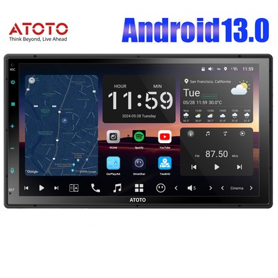 ATOTO 7in X10 2DIN ChatGPT Car Stereo GPS Radio Wireless CarPlay/Android Auto