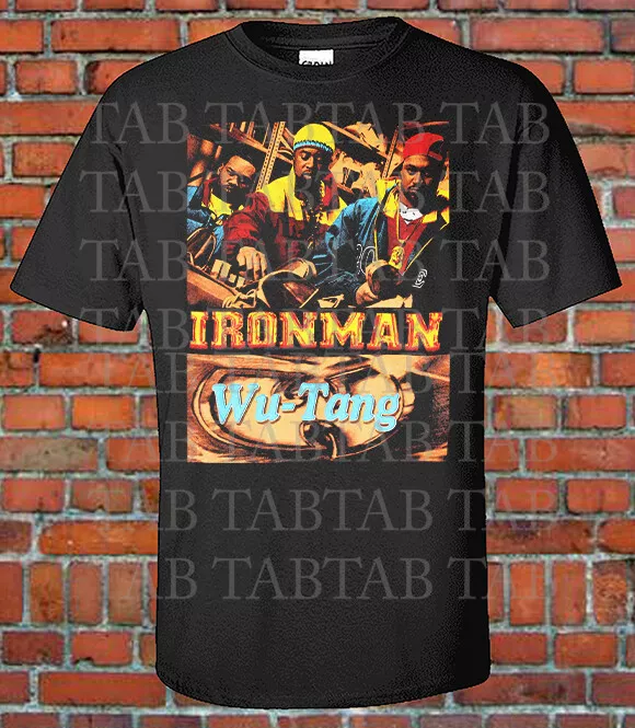 Ghostface Killah Ironman 90s VTG Bootleg Style T-shirt Wu-Tang
