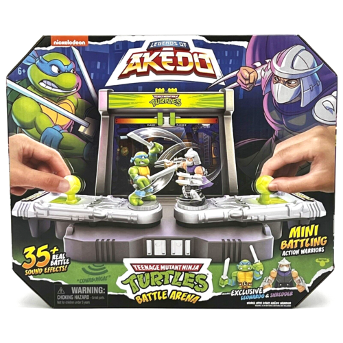 TMNT Legends of Akedo Teenage Mutant Ninja Turtles Battling Action