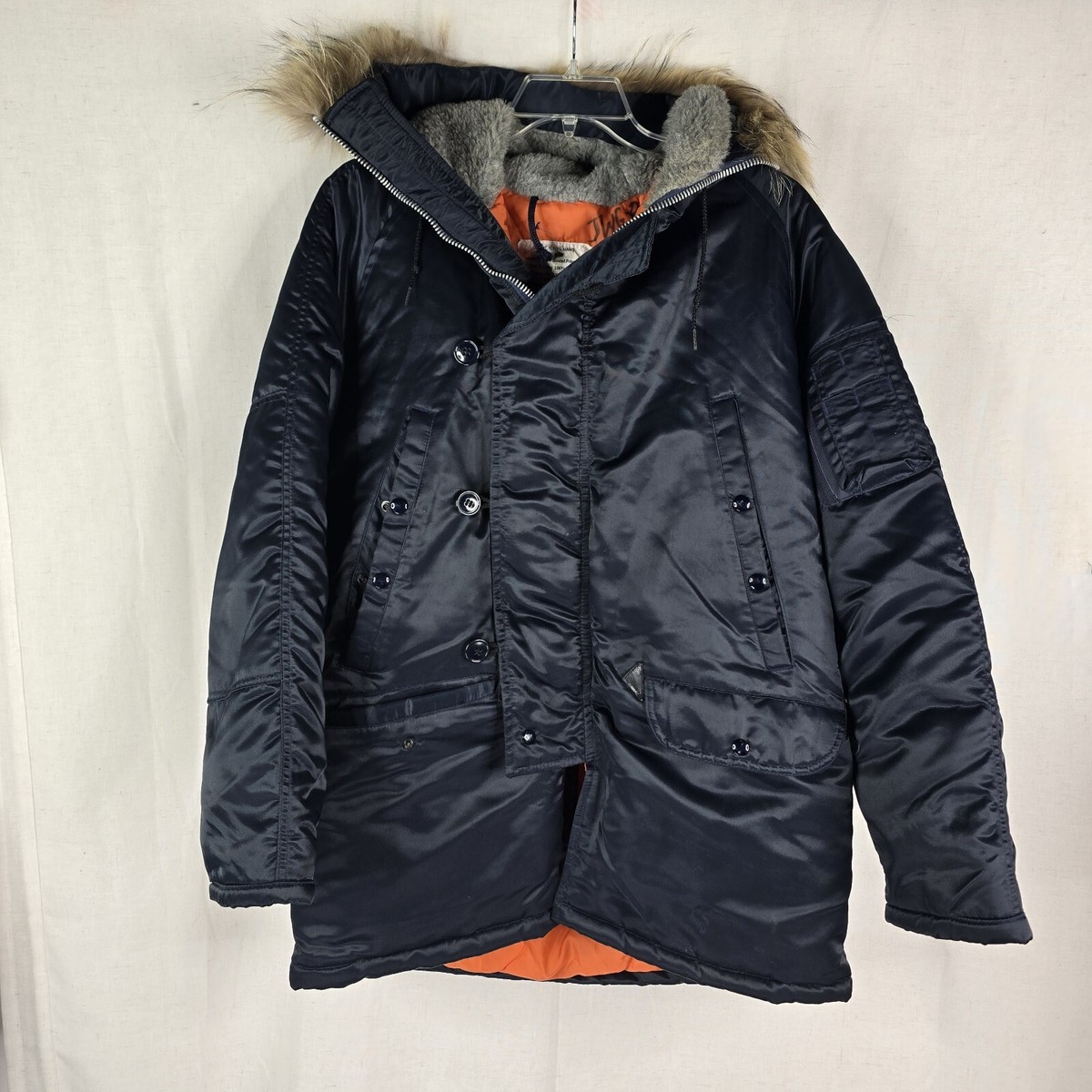 GOLDEN FLEECE SPIWACK N-3B USA製 42 NAVY Vintage GOLDEN