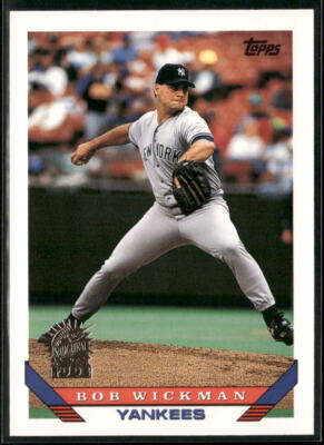 1993 Topps #452 Bob Wickman Inaugural Marlins
