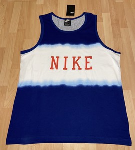 nike tank top blue