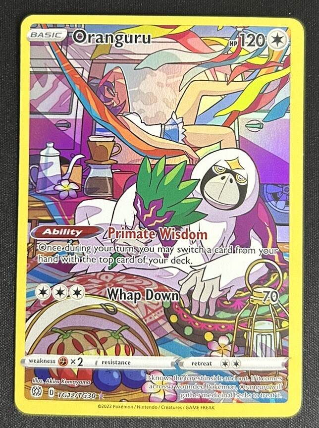 Oranguru TG12/TG30 Brilliant Stars Trainer Gallery Pokemon TCG Card NM