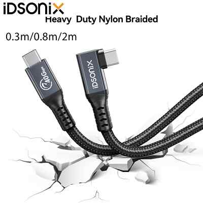 USB C auf USB C Ladekabel 0.3/0.8/1/2m 40Gbps USB 4 PD 100W For Thunderbolt 4