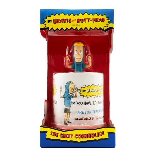 Super7 Beavis and ButtHead The Great Cornholio Toilet Paper Box Set