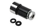 ATV UTV Billet Whip Flag Mount Holder Fits 1/4" and 5/16" diameter flags   Black