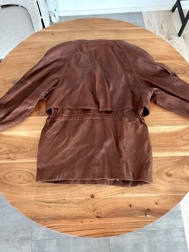 Valentino Leder Jacke, Vintage, 40 • wie neu • 100% Echtleder • Handmade - Bild 3 von 5