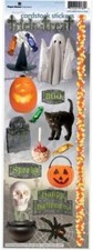 Trick or Treat, Halloween, scrapbook stickers - Paper House STCX-0098