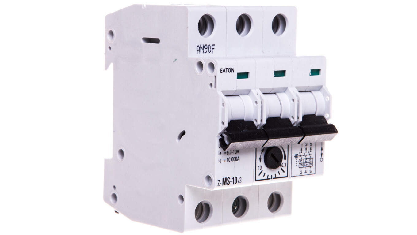 Motor circuit breaker 3P 4kW 6,3-10A Z-MS-10/3 248411 /T2UK