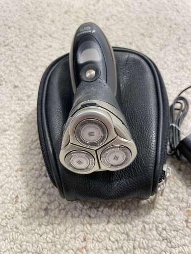 Norelco Spectra 8894 XL Men's Blue & Silver Electric Shaver & Case WORKS GREAT - Picture 2 of 24