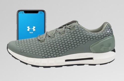 Under Armour Mens HOVR CG Reactor ct Performance Smart Shoes Gray 8.5 Medium (D)