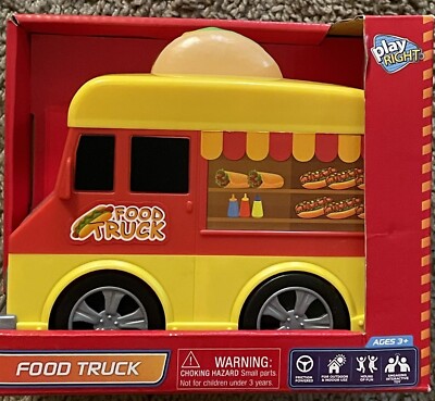 FOOD TRUCK~Play Right TACO TRUCK TOY FOR AGES 3+OR FOR YOUR CINCO DE MAYO  DECOR!