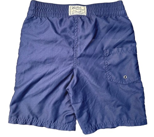 Ralph Lauren Polo BIG PONY Polyester BLUE Boys Size 6 Swim Trunks - Picture 3 of 17