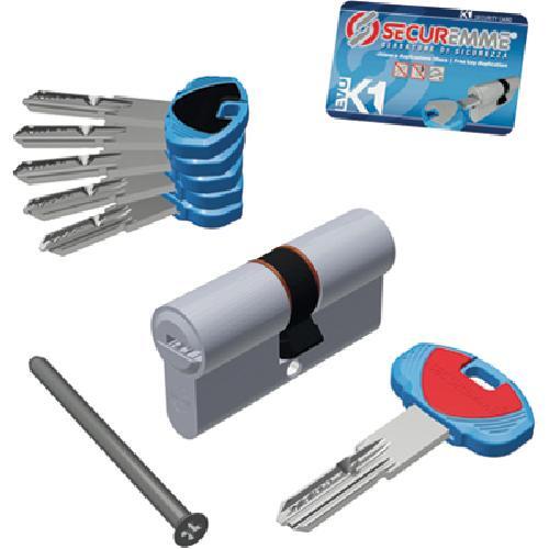 CILINDRO SAGOMATO PROFILO EUROPEO "EVOK1" 1+5 CHIAVI 0K11 SERIE 3100