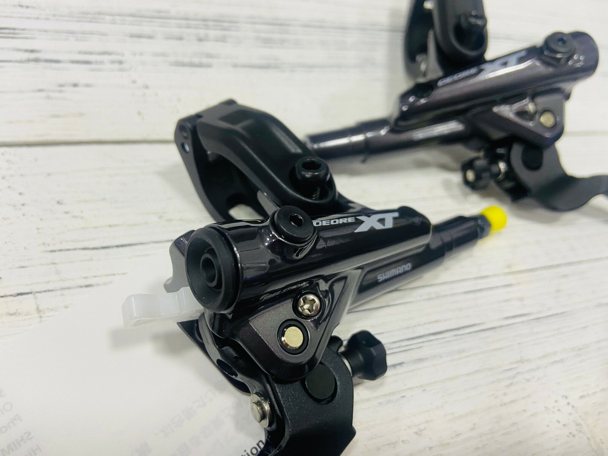 【新品未使用】SHIMANO DEORE XT BL/BR-M8100前後セット Shimano Deore XT M8100 Mountain Bike Groupset (Black) (1 x