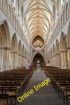 Photo 6x4 The Nave, Wells Cathedral  c2014