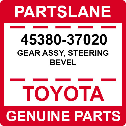 Toyota Dyna HiAce OEM Genuine Steering Bevel Gear 45380-37020 | eBay