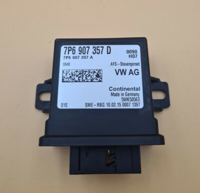 2014- SKODA OCTAVIA MK3 VRS HEADLIGHT RANGE CONTROL MODULE 7P6907357D