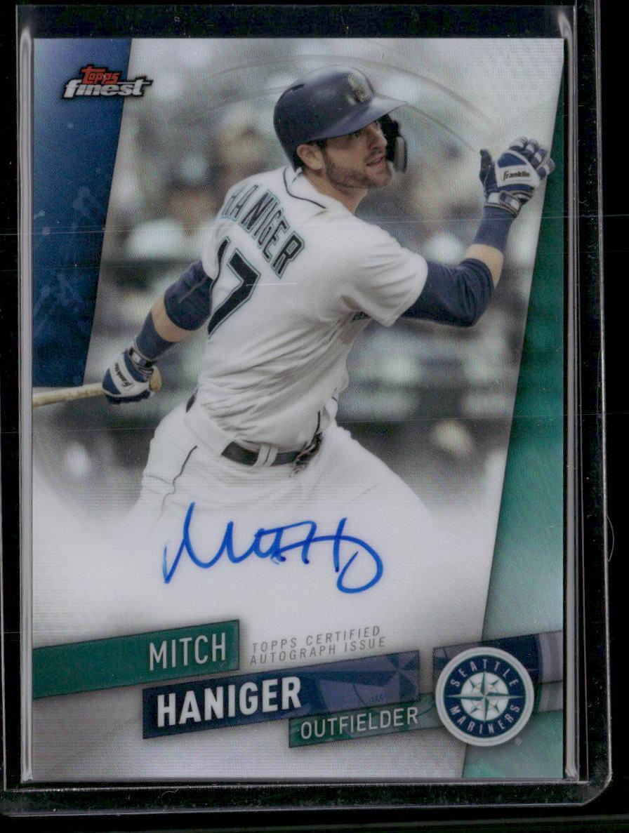 2019 Topps Finest #FA-MH Mitch Haniger Refractor AUTO