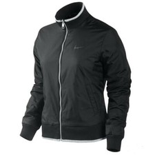 Nike Black Grey Ladies Reversible Flc Taff Jacket Atlethic Dept Rrp £65 S Small
