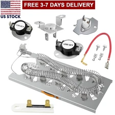 Kenmore Elite HE4 HE3 90 series Dryer Heater Heating Element Thermal Fuse