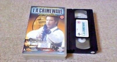 L.A. CRIMEWAVE UK PAL VHS BIG BOX VIDEO 1990 Michael Mann OG HEAT L.A. TAKEDOWN