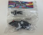 Vintage 1995 McDonald's Happy Meal POWER RANGERS Black Ranger w/ Frog Ninjazord