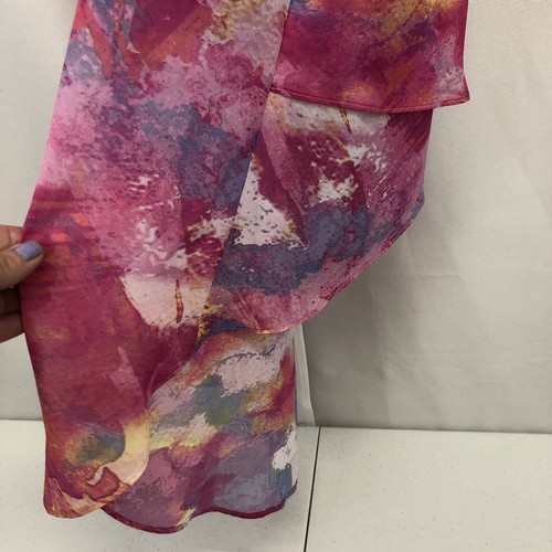 Sequin Hearts Girls One-Shoulder Rainbow Hi Lo Party Dress Size 14 NWT Lined - Picture 8 of 11