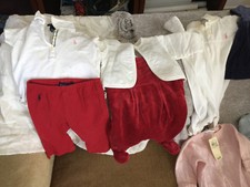 Ralph Lauren Cashmere Velvet Girls Baby 0-12 Months Clothing Lot $500+