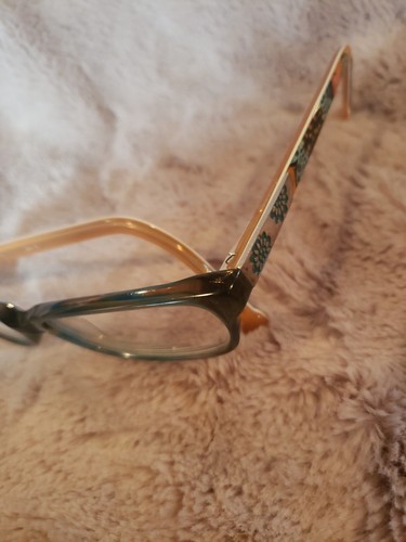 Vera Bradley Eye Glass Frames Flower Shower Eyeglasses 48-16-130 - Picture 3 of 8