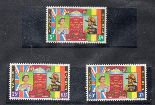 Etiopia Monarquias Visita Isabel II serie del año 1965 (CU-196) - Imagen 1 de 1
