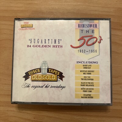 Various : Rediscover the 50s Sugartime CD    1952-1956