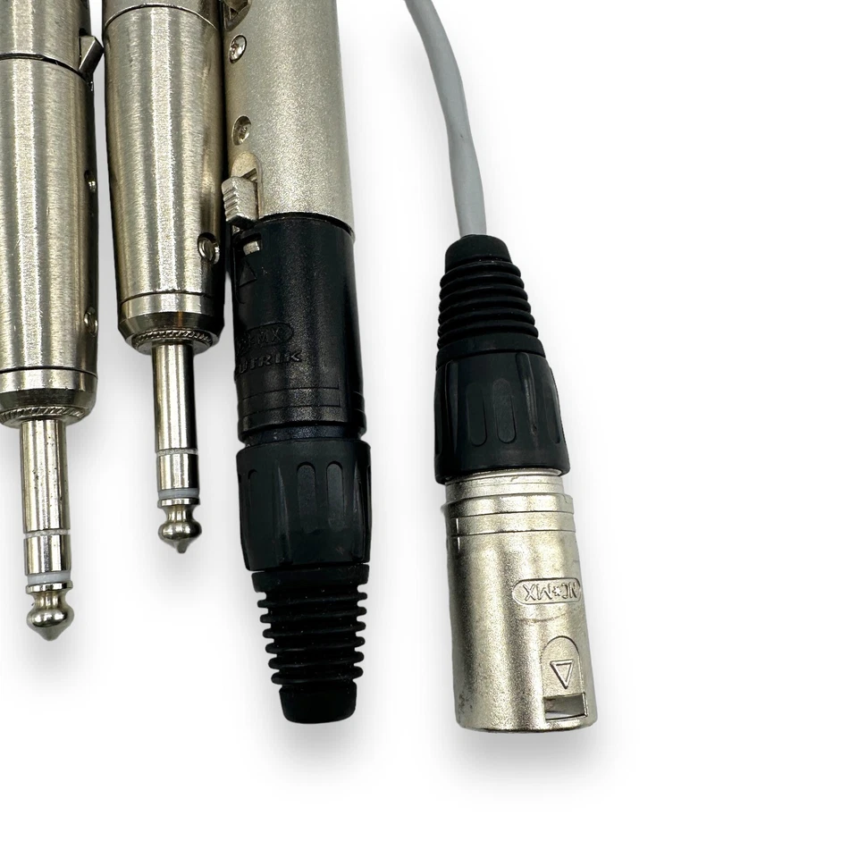 Lote de Neutrik NA3FP-UW, Dioche XLR a RCA, Adaptador Macho y Hembra Foto 4 de 4