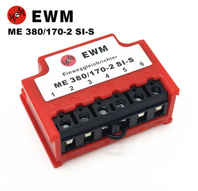EWM Einweggleichrichter ME 380/170-2 SI-S half wave Ship Brake Rectifier module